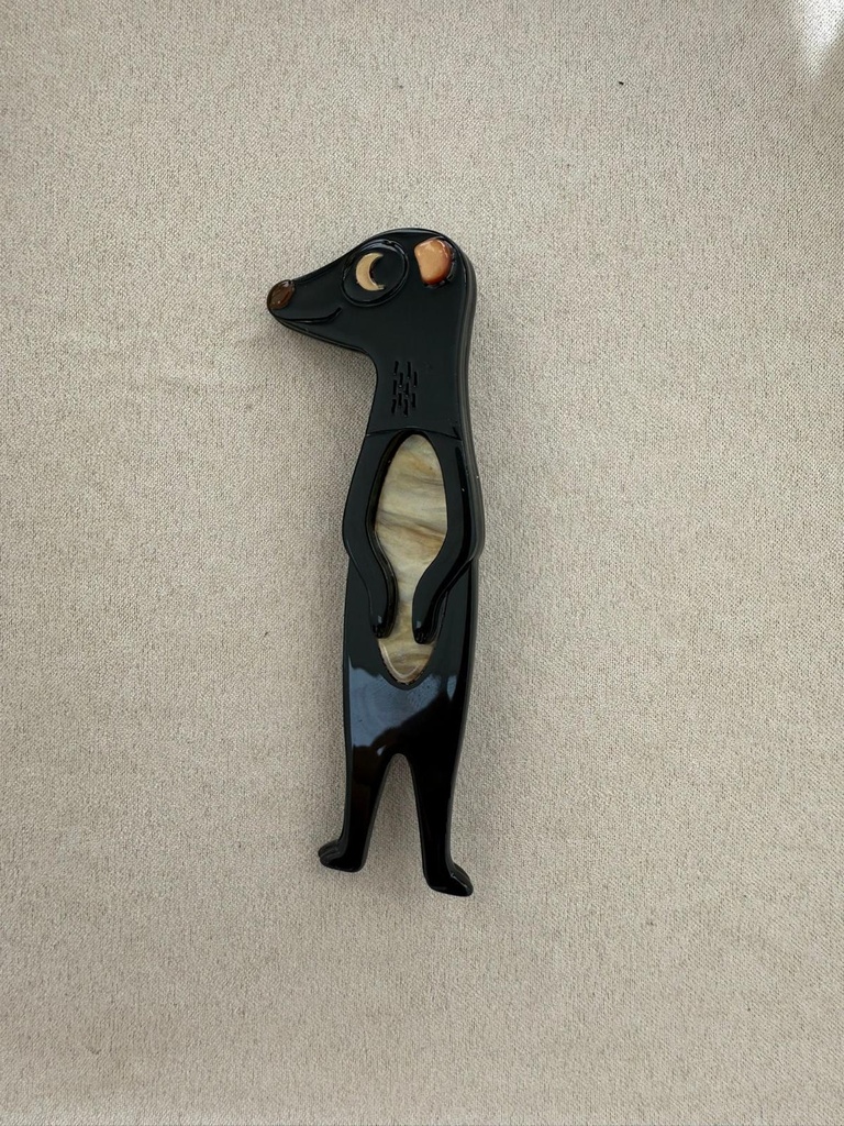 Broche SURI 2 Negro
