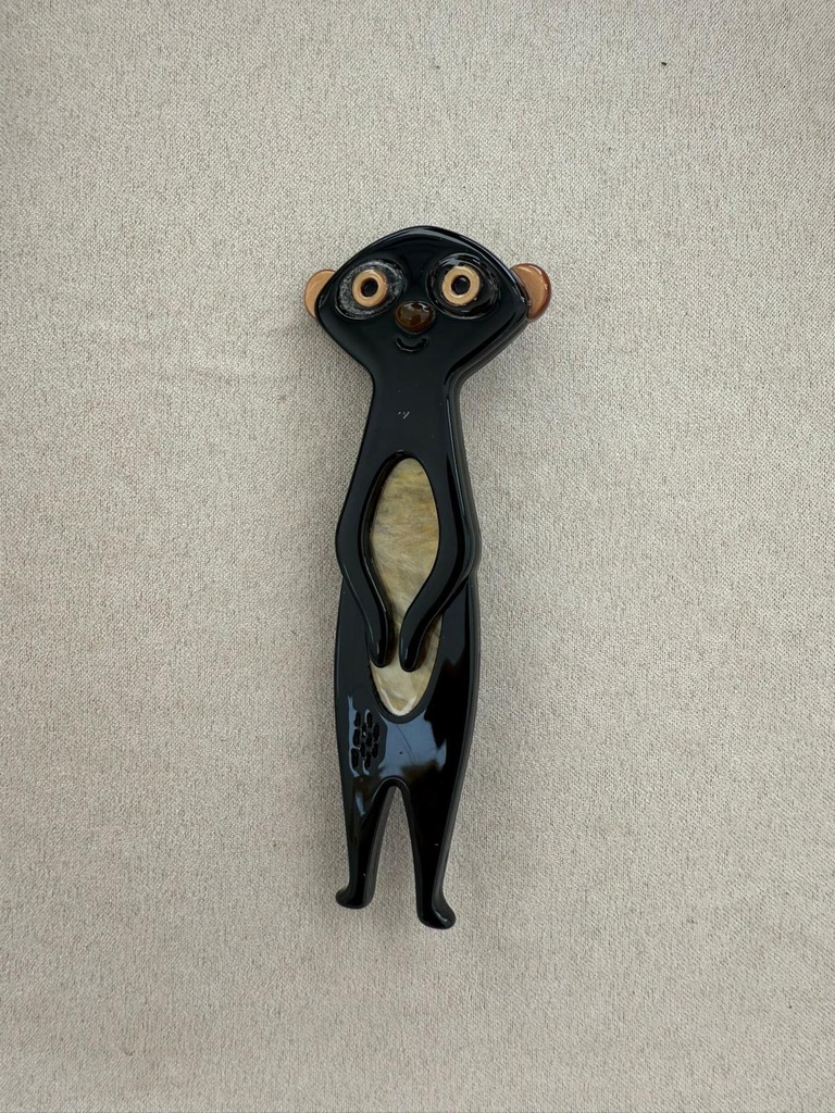 Broche SURI 1 Negro