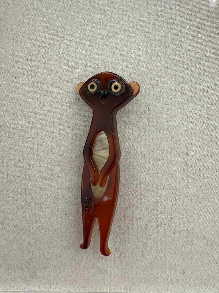 Broche SURI   1 Caramelo