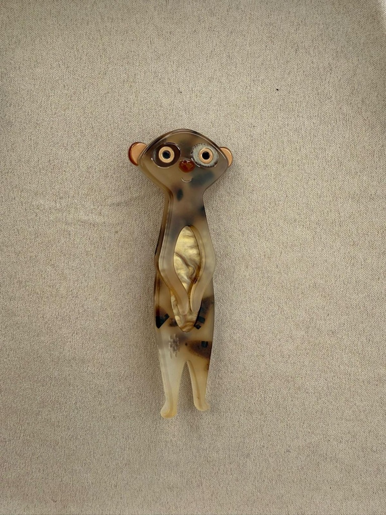 Broche SURI   1 Beige