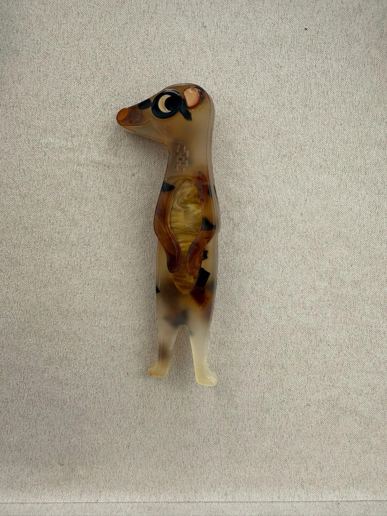 Broche SURI  2 Beige