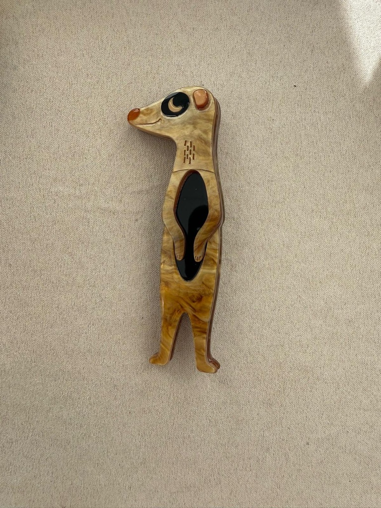 Broche SURI  1 Dorado