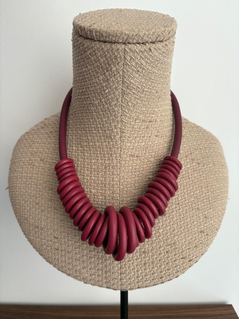 Collar ARETES Buganvilla