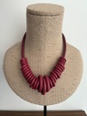 Collar ARETES Buganvilla
