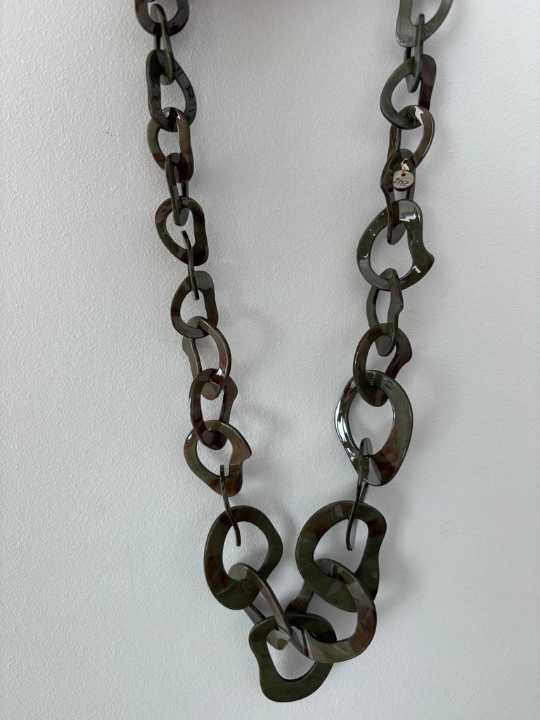 Collar ESLABONES Kaki