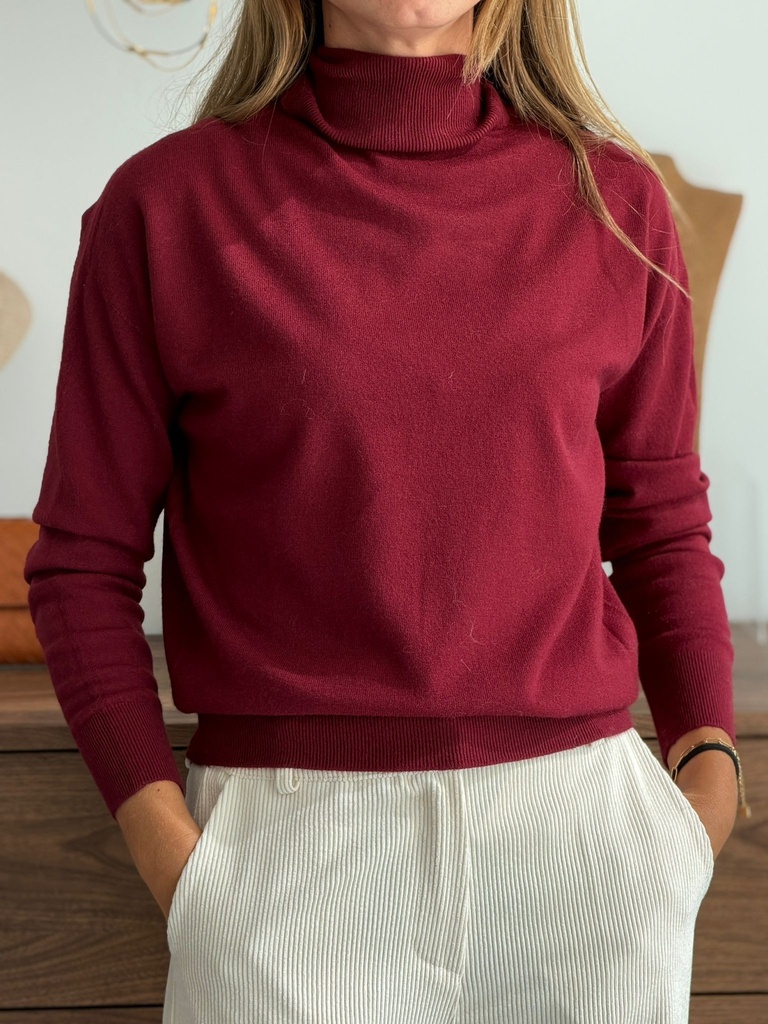 Jersey Virginia Burdeos