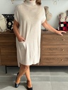 Vestido ESCALA Beige