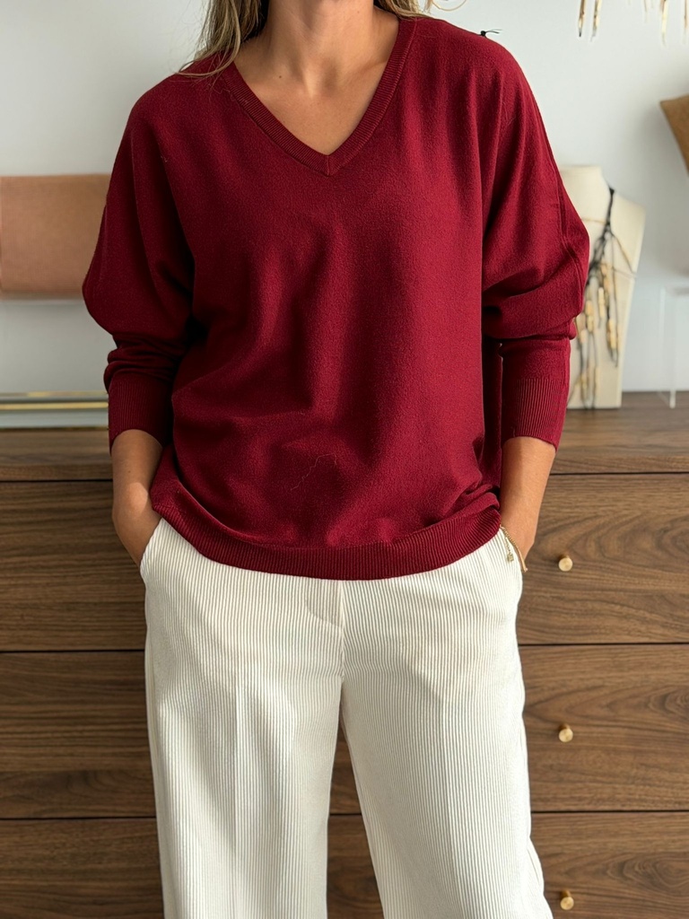 Jersey SUSANA Burdeos