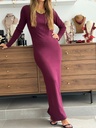 Vestido PAULA Burgundy
