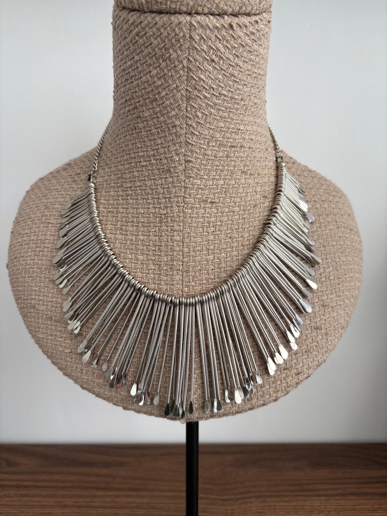 Collar MAXI SOL Plateado