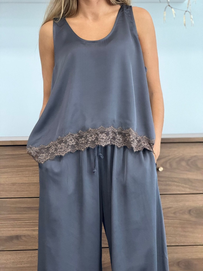 Lencero CELINE Gris-Marrón