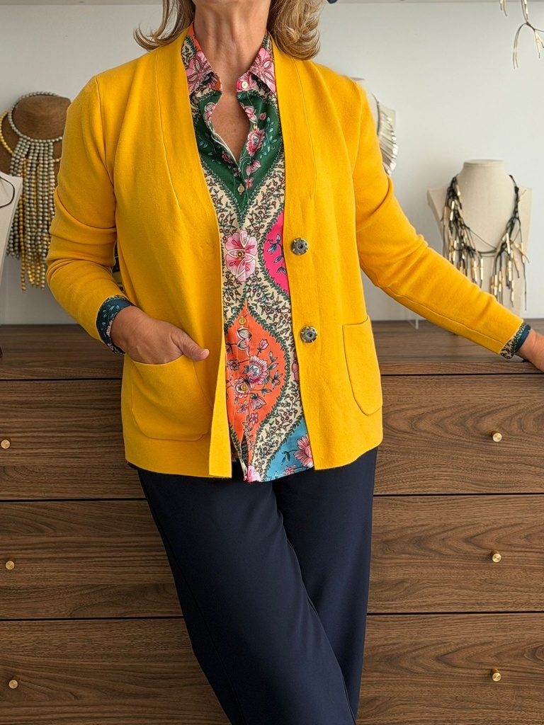 Chaqueta FERNANDA Mostaza