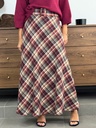 Falda ESCOCIA Burdeos
