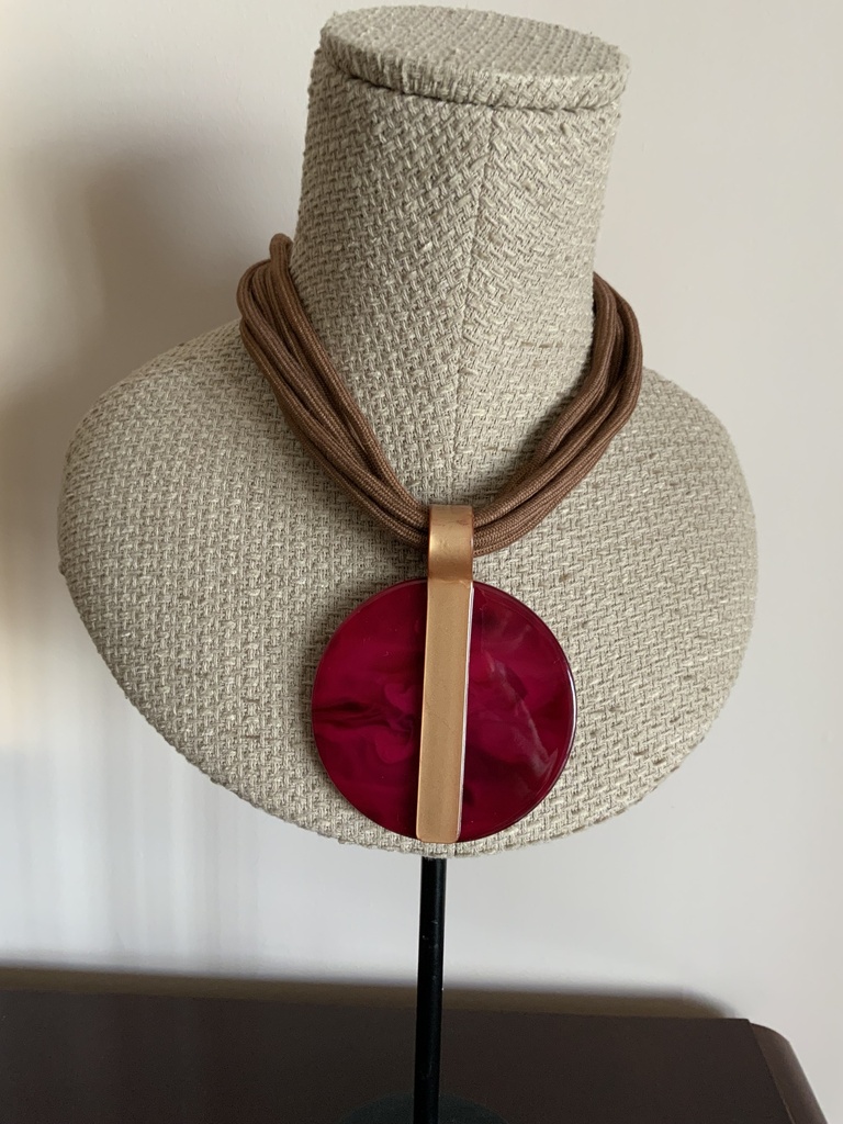 Gargantilla MONEDON Burdeos