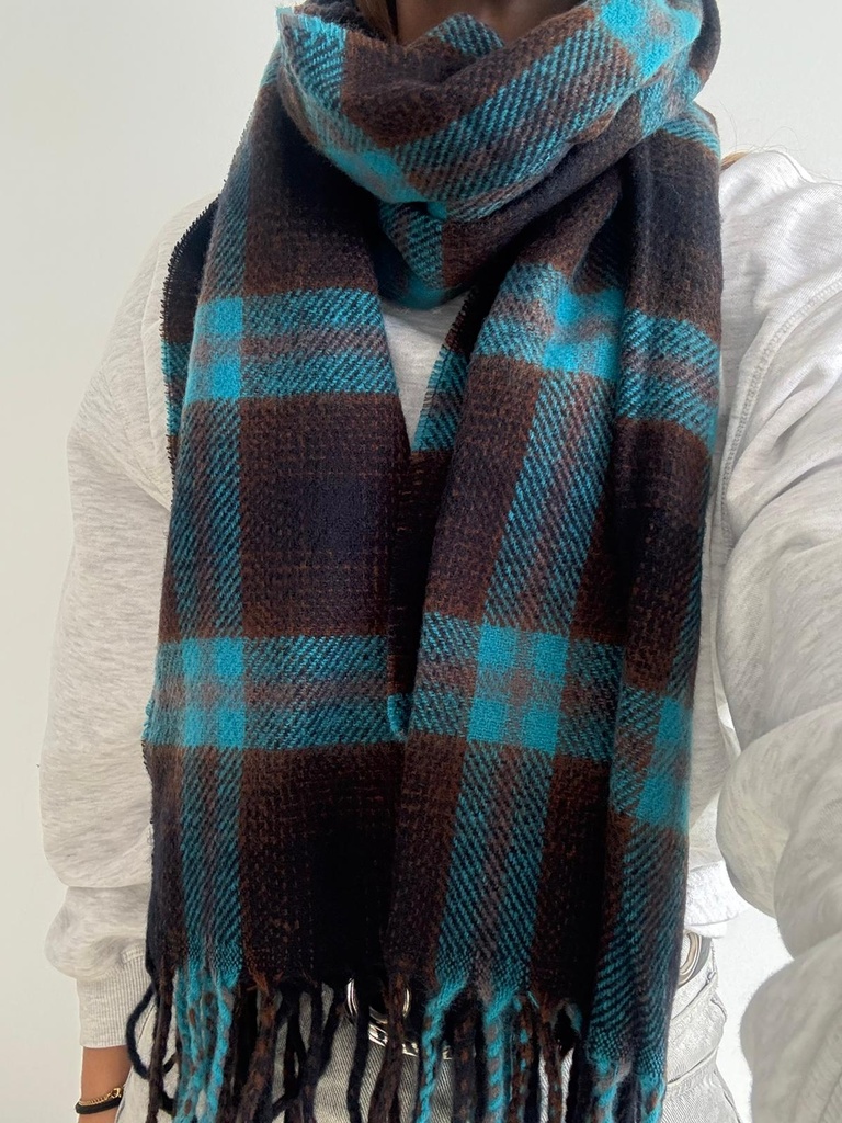 Bufanda MEZCLILLA Azul