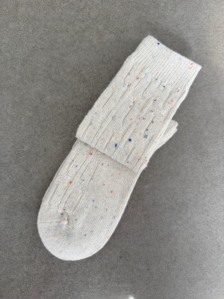 Calcetín MEZCLA Marfil