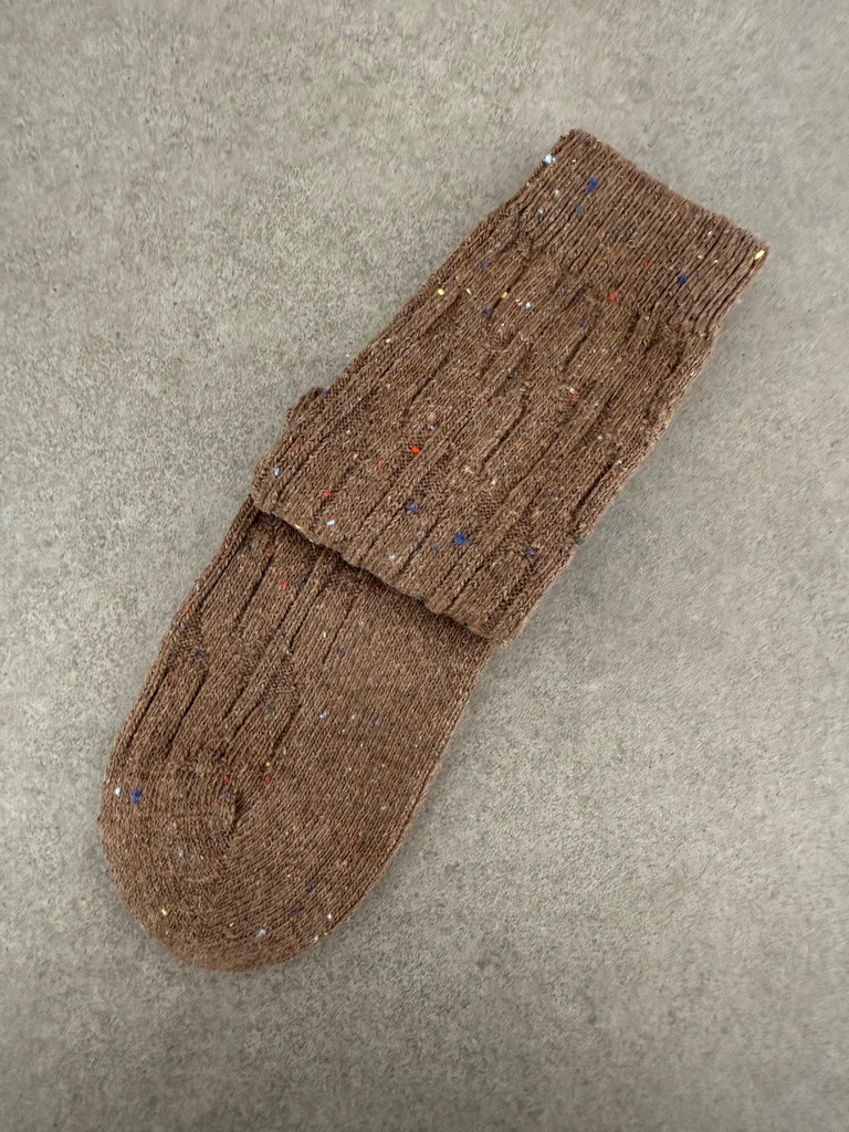 Calcetín MEZCLA Marrón