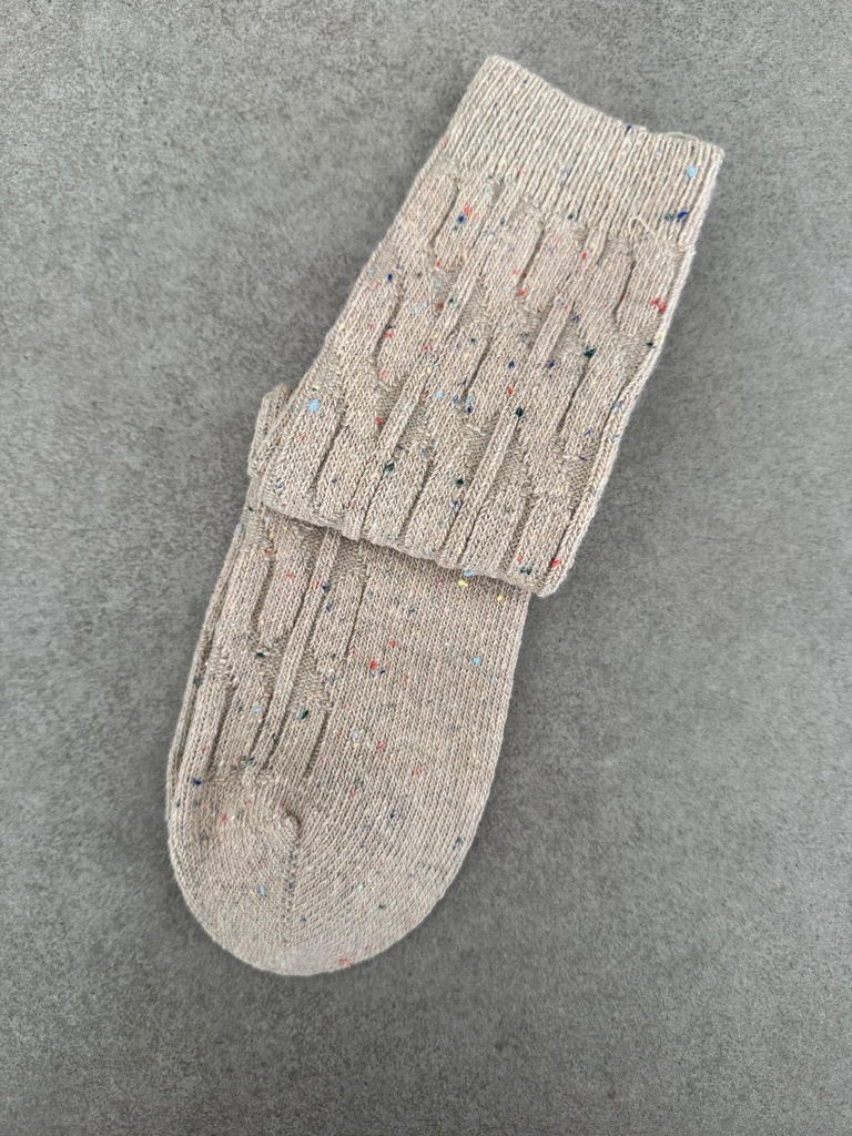Calcetín MEZCLA Beige