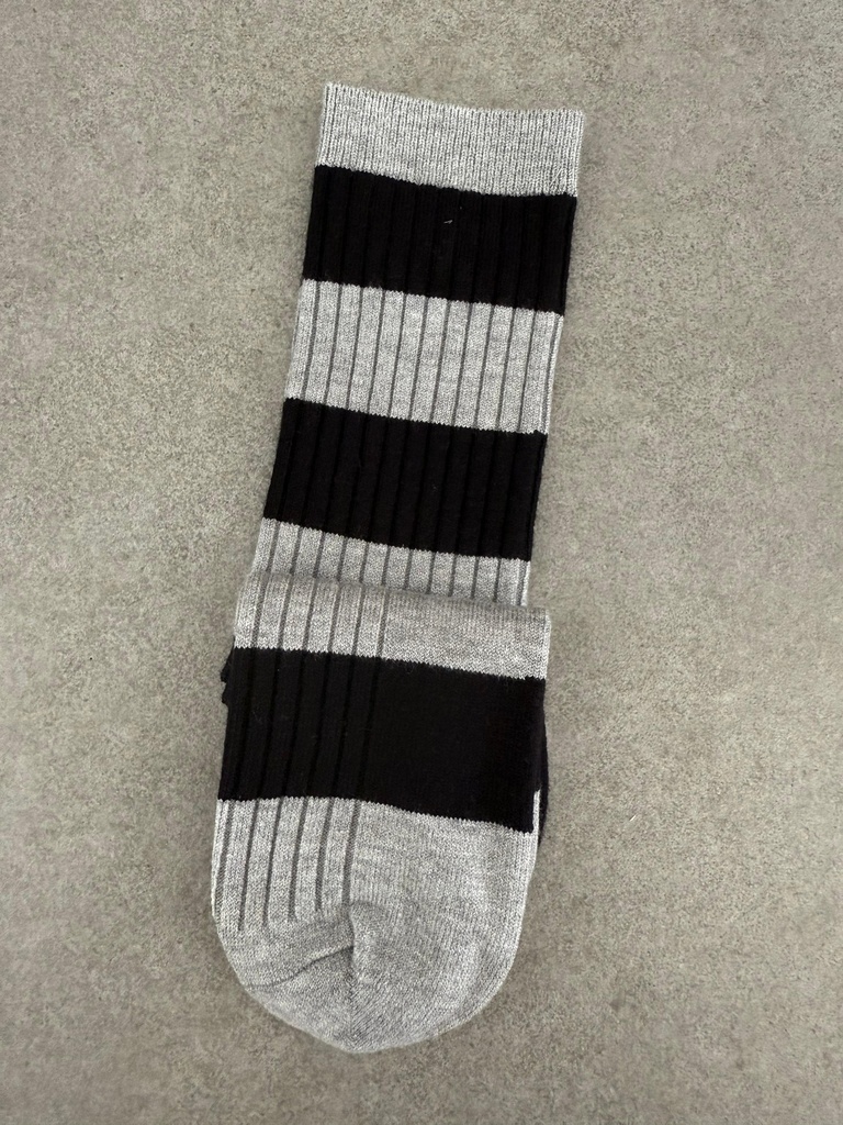 Calcetín RAYAS Gris