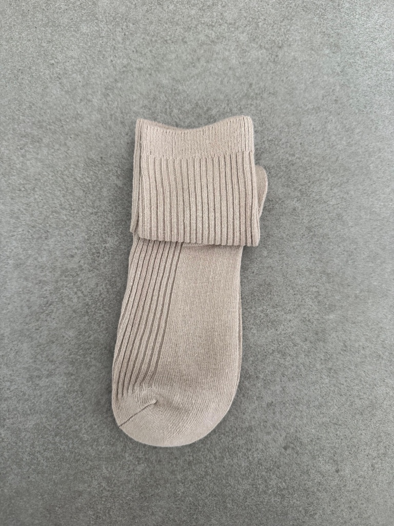 Calcetín CORTO Taupe