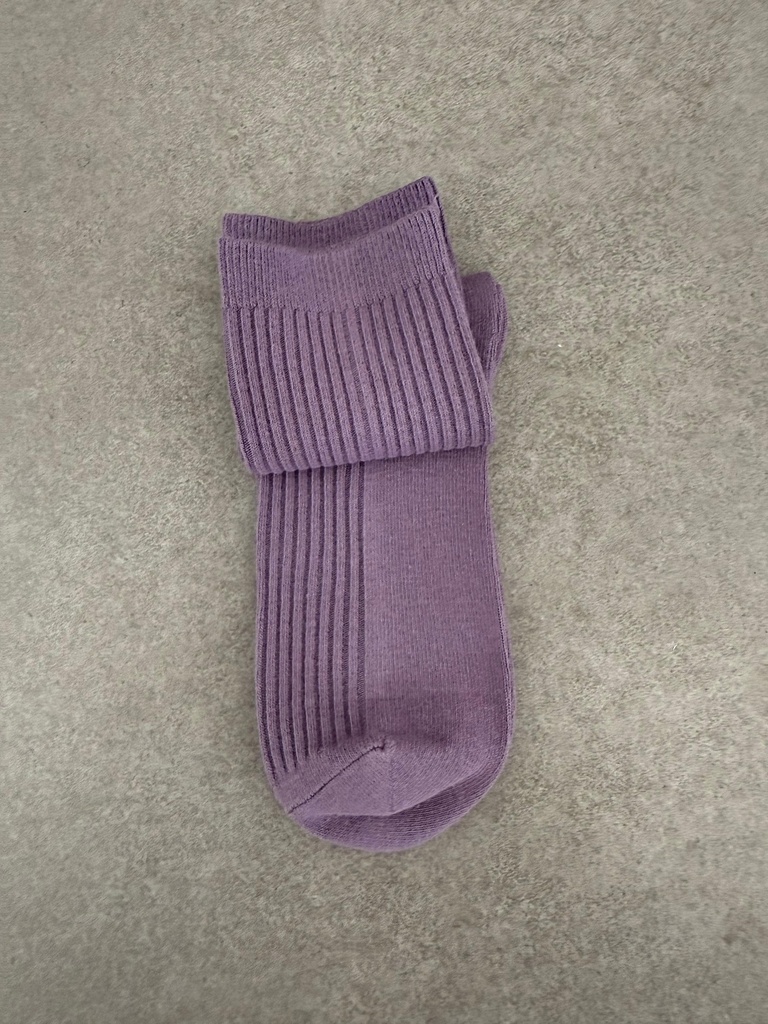 Calcetín CORTO Morado