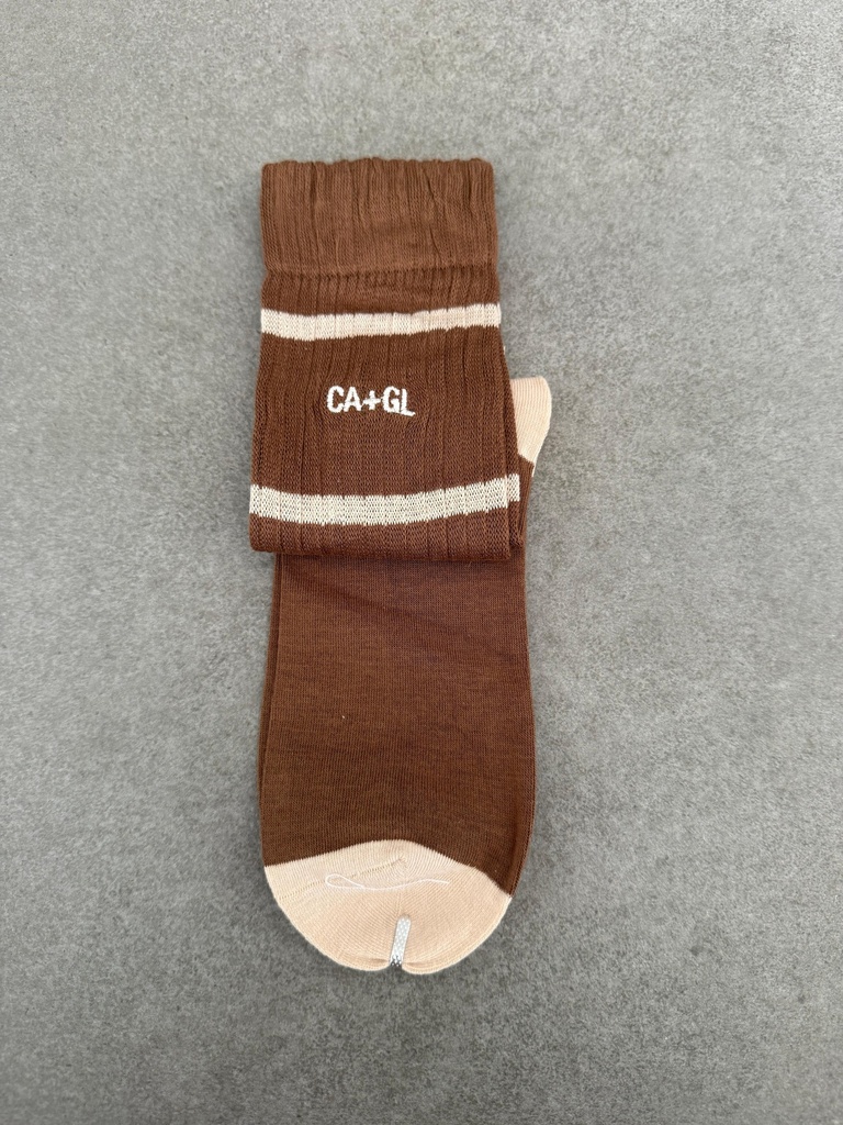Calcetín HILO Marrón