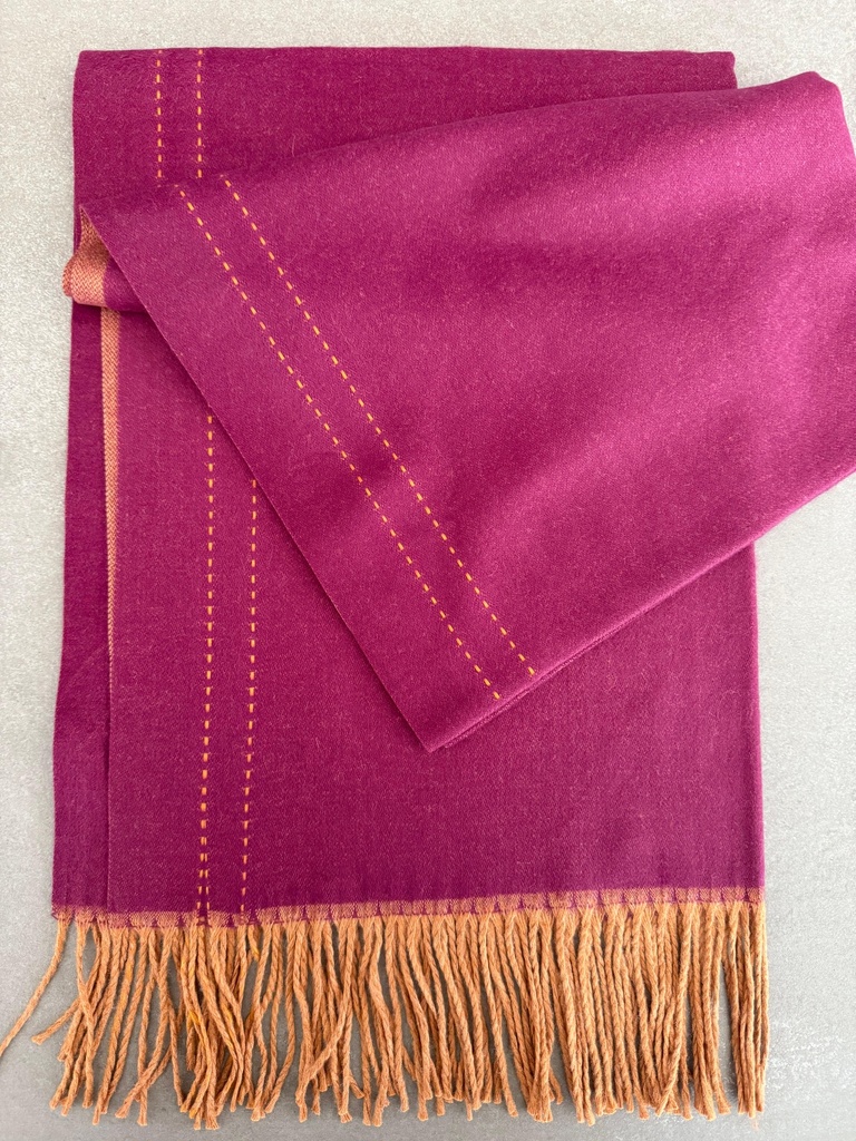 Pashmina PUNTEADA Fucsia
