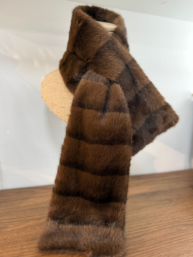 Bufanda NIEVE Chocolate