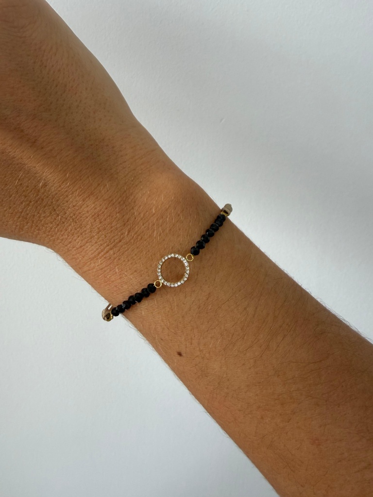 Pulsera CORONA Negro