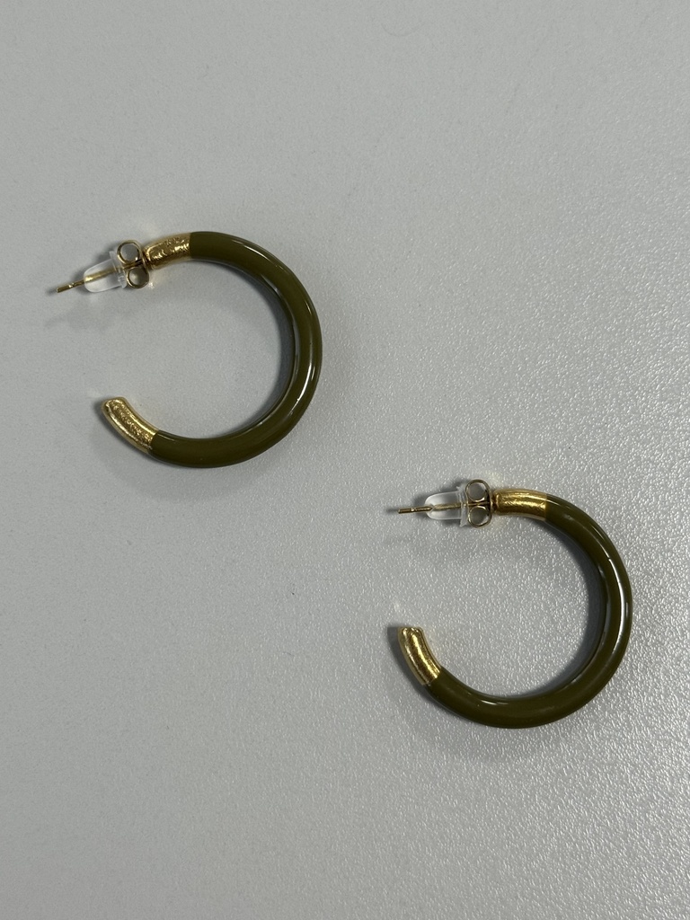 Pendiente PINTURA Verde