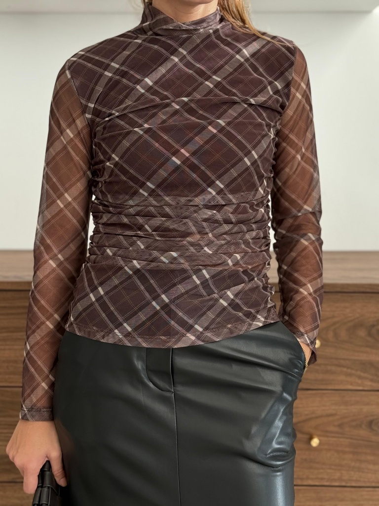 Camisa TULSO Marrón