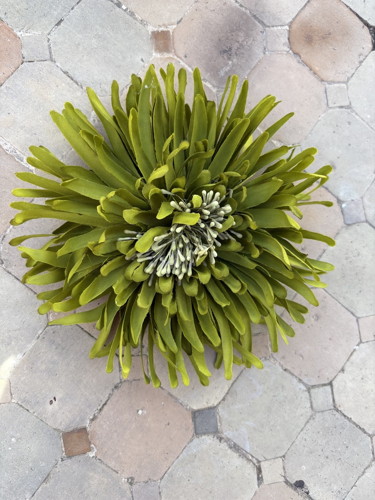 Broche FLORI  Pistacho