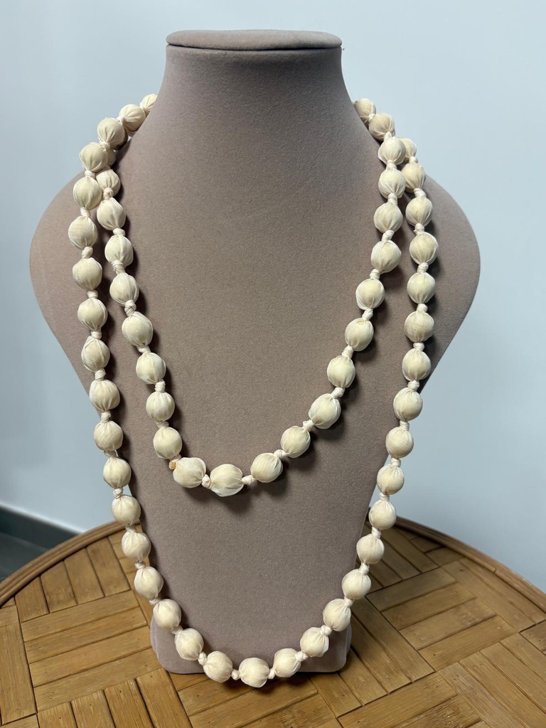 Collar TELA Marfil