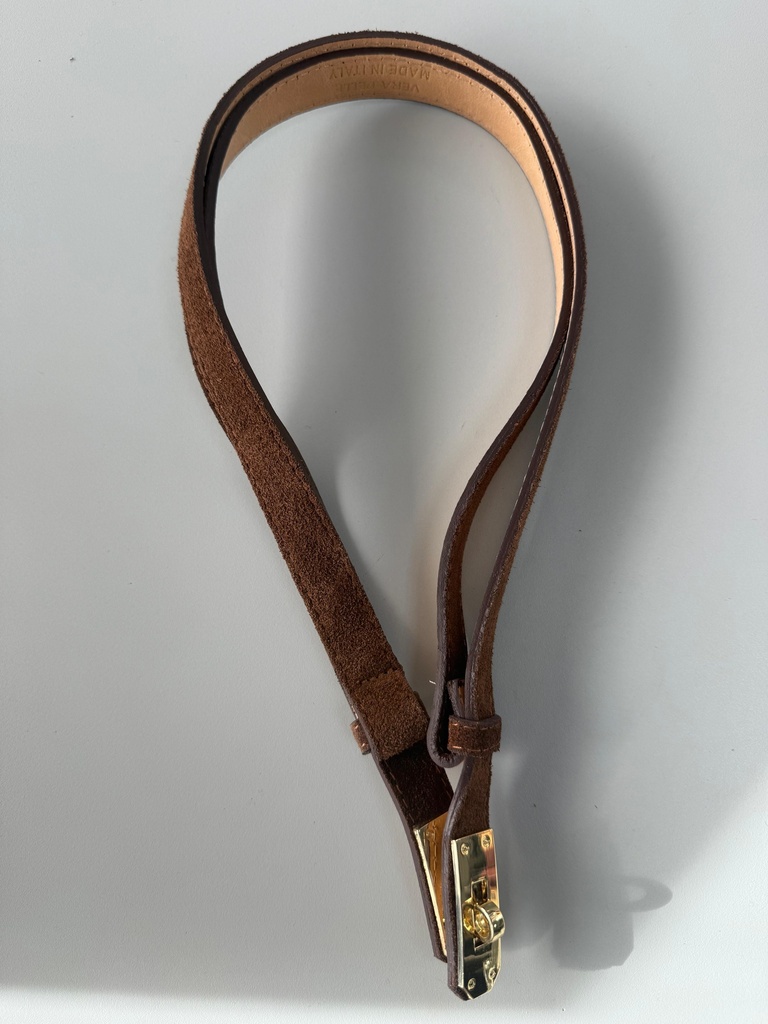 Cinturón ADAPTABLE Ante Marrón