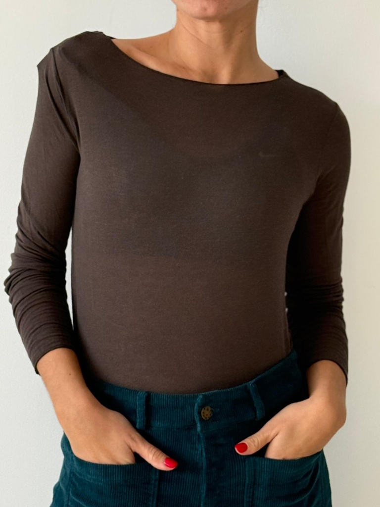 Camiseta GELIDA Marron