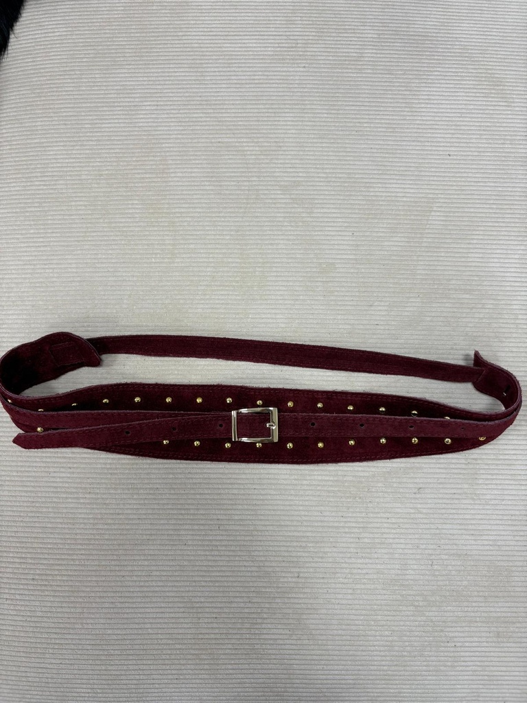 Cinturón FAJIN Burdeos