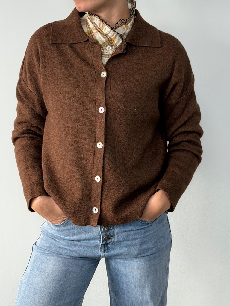 Chaqueta BORNOS Marrón