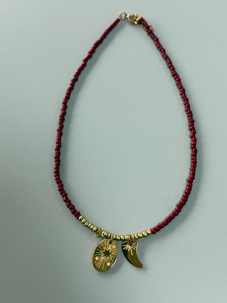 COLLAR ESTRELLA Rojo