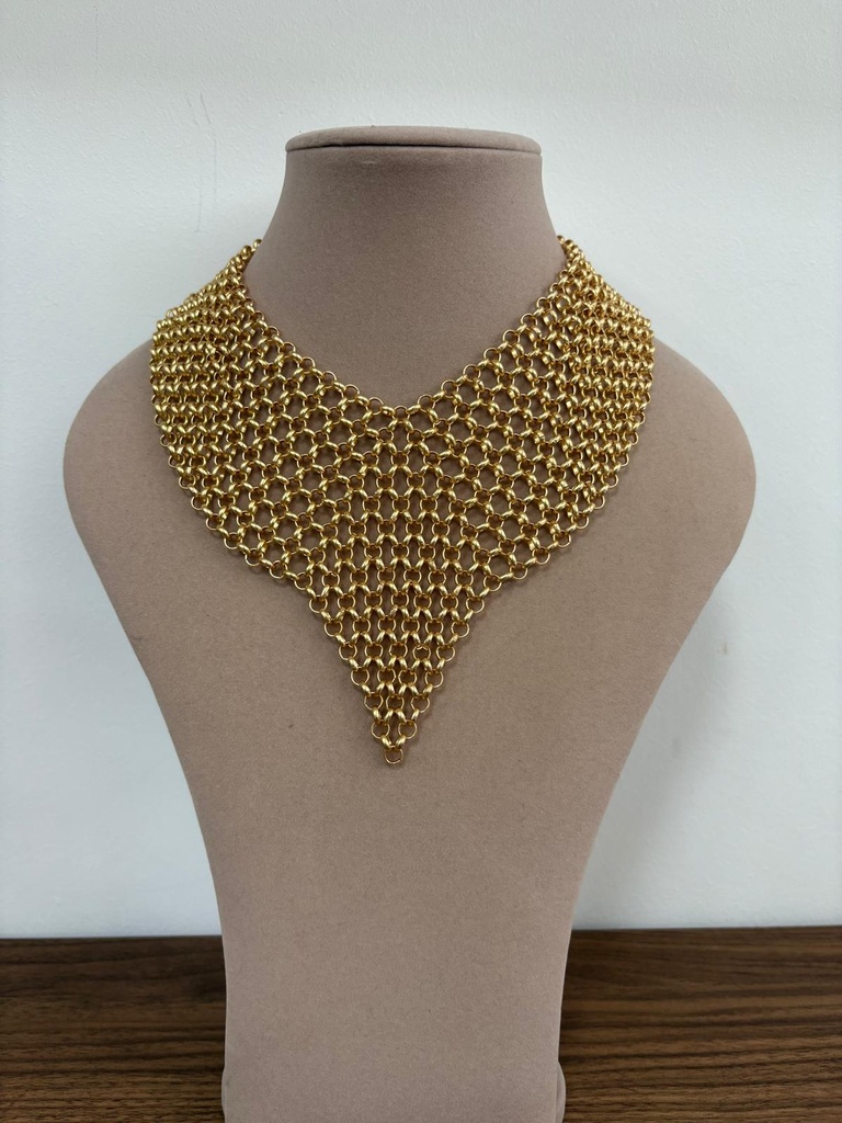Collar ALAMBRES Dorado
