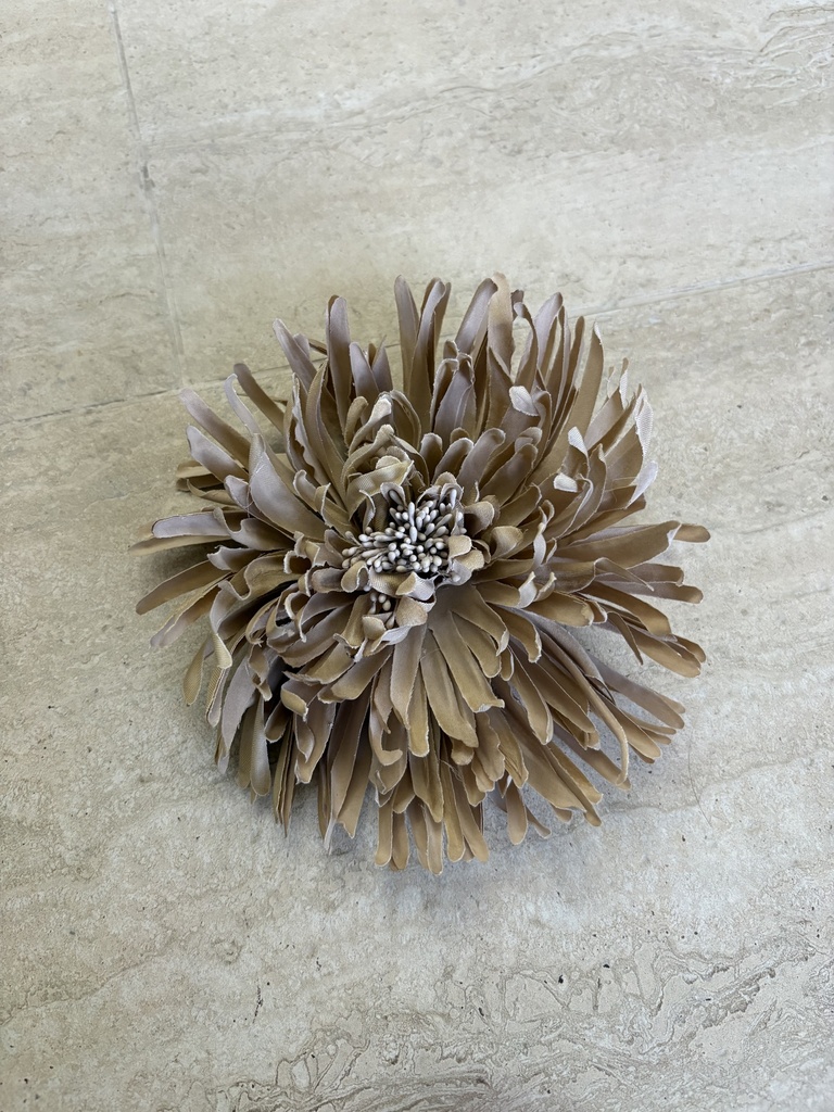 Broche FLORI  Beige