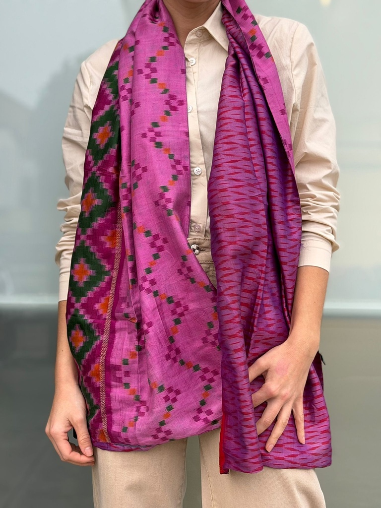 PAÑUELO IKAT DOBLE 1