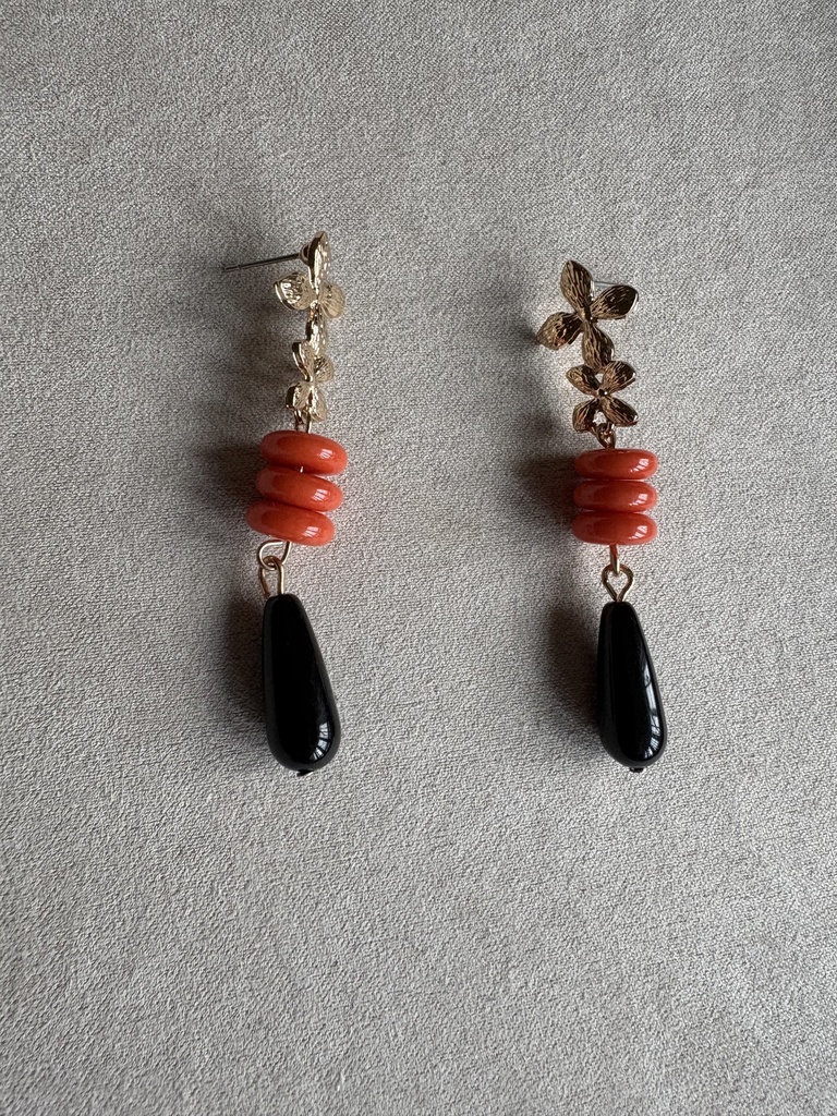 Pendiente MAZI Negro