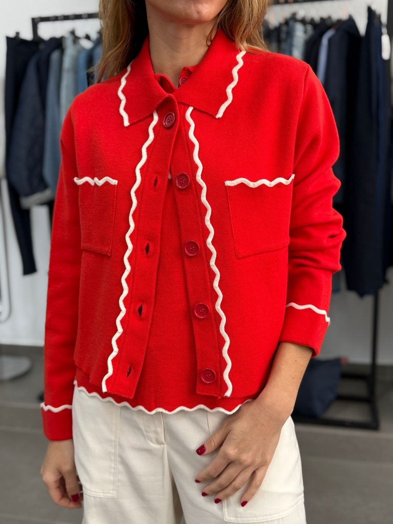 CHAQUETA VALIANO ROJO