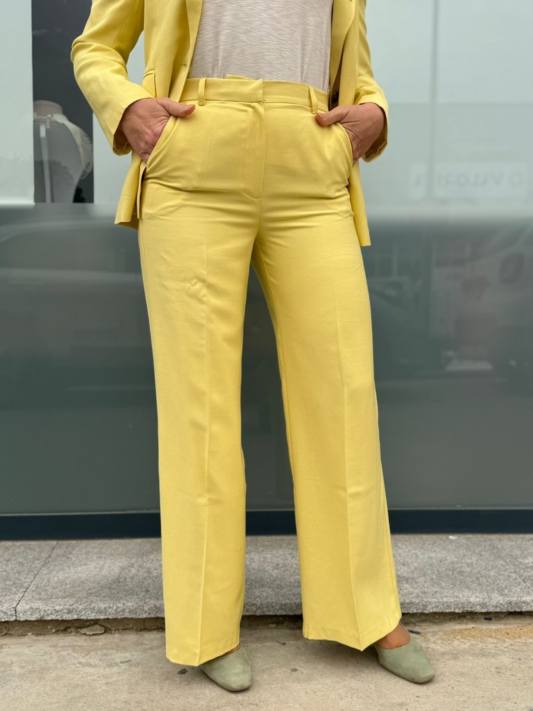 PANTALÓN PERLITA CANARIO