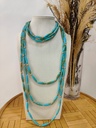 Collar Luca turquesa