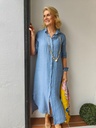 Vestido Mondeo celeste