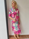 Vestidos Discos fucsia