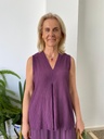 Camisa Bambula Berenjena