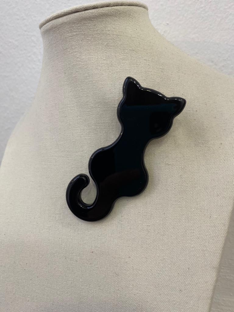 Broche GATO Negro