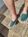 Zapatilla ESPARTO Verde. REBAJADO 50%